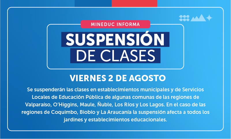 suspensión clases
